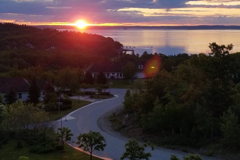 Birch Bay Retirement Village community located in coastal Bar Harbor